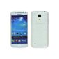 Silicone Case for Samsung Galaxy S4 Mini - brushed white - Cover PhoneNatic ​​Hard Case (Electronics)