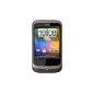 HTC Wildfire Smartphone GPRS EDGE Bluetooth brown Anthracite (Wireless Phone Accessory)
