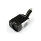 BESTEK® car inverter 12V to 230V 75W voltage converter with tiltable cigarette lighter and 2 USB ports, Power Inverter EU version (electronics)