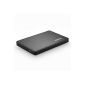 EasyAcc® SuperSpeed ​​2.5 inch USB 3.0 Hard Drive Case HDD external HDD enclosure with USB 3.0 Cable for 7 and 9.5 mm 2.5 