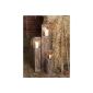 Windlichtset, wooden lantern, brown, Lantern Set of 3 (household goods)