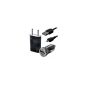 Seluxion - home charger + USB + cable cigar lighter data for Wiko Cink Peax 2 (Electronics)