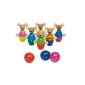 Goki - 2041467 - Knowledge Of Game - Skittles Wooden Mice (Toy)