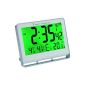 Alba HORLCDNEO LCD Clock Radio Controlled Clock Function with 3 x 20 x 15 cm (Kitchen)