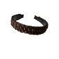 PRETTY SHOP Deely braided pigtail wig hair band headdress hair accessories Various colors (brown mix (hue 4 / 30A) HR6) (Health and Beauty)