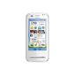 Nokia C6-00 Smartphone (8.1 cm (3.2 inch) display, QWERTY keyboard, touchscreen, 5 Megapixel camera) White (Electronics)