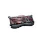 Keyboard gamer hell (black and red)