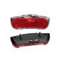 AXA Tr taillight Slim Steady LED parking light / 50mm black / red bicycle lamp (Misc.)