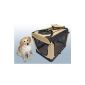 Collapsible dog kennel / Auto Transport box XL Black-Beige (Misc.)