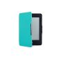 Mulbess Kindle Paperwhite shell made of genuine leather with Auto Sleep Wake function for New Amazon Kindle Paperwhite 2013 & 2012 Color Tiffany Blue (Electronics)