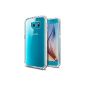 Spigen ® protective sleeve Samsung Galaxy S6 Case NEO HYBRID CC [Rubberized snaps] - Case Samsung Galaxy S6 / SVI, BUMPER STYLE Cover - Satin Silver [Satin Silver - SGP11508] (Wireless Phone Accessory)
