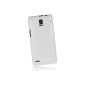 mumbi TPU Silicone Case for Huawei Ascend P1 Case transparent white (accessory)