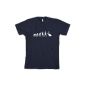 T-shirt Evolution of Man Scuba Diving - man - design diver (Clothing)