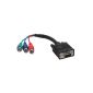 RGB VGA Adapter Kabel Buchse year 3x Cinch St - Adapter (Electronics)