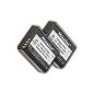 2x Minadax Li-Ion batteries for Canon EOS 1200D, 1100D - as the LP-E10 Battery (Electronics)