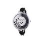 Pierre Lannier - 068H723 - Ladies Watch - Quartz Analog - Silver Dial - Black Leather Strap (Watch)