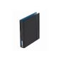 Elba 100023631ST folder for Students, robust and easy in modern bi-color look, black / turquoise (Office supplies & stationery)
