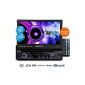 1DIN car radio CREATONE CTN-8423D26 with GPS navigation, Bluetooth, DVD player, touchscreen and USB / SD function (Electronics)