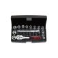 KS Tools Socket 911.0623 Mini box F6 1/4 '' CHROMEmat 23 pieces (Tools & Accessories)