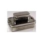 Stainless steel lunch box, lunch box, Vesper box set of 2 / stainless steel tableware
