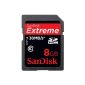 SanDisk 8GB SD CARD SDHC EXTREME III (Electronics)