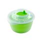 Salad spinner with handle, salad spinner salad dryer salad Manager screen (green) (household goods)