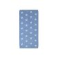 3x Cawö towel, Set, 50 x 100 cm, Stars, 525, Blue (Kitchen)