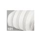 5m 3mm zipper endless spiral +15 Zipper # 101 white (0.79 € / m) (household goods)