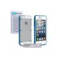 Yousave Accessories AP-GA01-Z871 Silicone Case for iPhone 5 / 5S Blue / Light (Accessory)