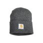 Carhartt Workwear Beanie Watch Hat work cap, dark gray, A18CLH (Textiles)