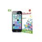 Screen Film iPhone 5s 5C 5, Bingsale 6 Pack Screen Protector Films for Apple Iphone 5 5S 5C (Electronics)