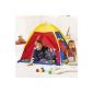 BABY-WALZ Dome Tent with 100 bullets child attempts, multicolor (Toy)