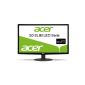 Acer S220HQLBbd 54.6 cm (21.5-inch) ultra slim LED monitor (DVI, VGA, 5ms response time) (Accessories)