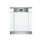 Siemens SR55M531EU part integratable dishwasher / installation / 45 cm / A + A / 220 kWh / year / 9 MGD / 2240 liters / year / 44 db / stainless steel (Misc.)