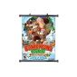 Donkey Kong Country Tropical Freeze Game Fabric Wall Scroll Poster (32x40) Inches