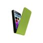 Ishild Premium Flip Case / Cover / Case - for Samsung Galaxy S2 (GT-i9100 / GT-i9105 PLUS) - GREEN (Electronics)