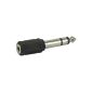 6.3mm stereo plug to 3.5mm jack adapter 3.5mm stereo jack 6.3 (Electronic)
