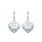 Dew - SP68811HP006 - Earrings Dangle Women - Heart - Silver Gr 1.5 (Jewelry)