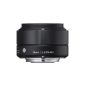 Sigma 30mm f2.8 lens DN (46mm filter thread) for Micro Four Thirds lens mount black (Camera)