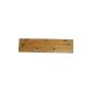 Zeller 13883 key board, Bamboo / stainless steel 30 x 7.5 cm (Housewares)