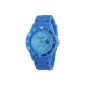 Madison New York unisex wristwatch Candy Time Analog Silicone blue U4167-06 / 2 (clock)