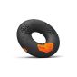 CODE Donut Speaker Portable speaker with wireless Bluetooth Stereo NFC tag (Black, 8 hours of battery life and built-in microphone) (Electronics)
