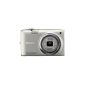 Nikon Coolpix S2700 Digital Camera (16 Megapixel, 6x opt. Zoom, 6.7 cm (2.7 inch) TFT display) Silver (Electronics)