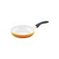 Culinario 051 561 Frying pan ø 24 cm with induction bottom, yellow / white (Housewares)