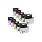 Luxury Cartridge Set of 10 Ink Cartridges High Yield Compatible for Canon CLI-PGI-550XL 551XL series - Black / Photo-Black / Cyan / Magenta / Yellow (Office Supplies)