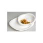 Table service for 6 persons Carine opal glass in white - NEW Arcopal