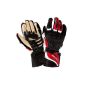 Roleff Racewear 883 leather gloves, size: M, Black / Red (Automotive)