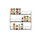 VonShef Display spices / herbs to 3 floors fixable to the wall or inside a cabinet (easy installation) (Kitchen)