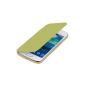 kwmobile® practical and chic flap protective case for Samsung Galaxy Ace S7270 3 / S7275 in Green (Wireless Phone Accessory)