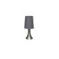 Touch table lamp 29.5 cm - gray